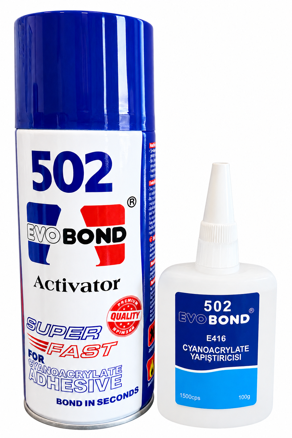 EVOBOND 502 Glue and MDF Activator 400 ml
